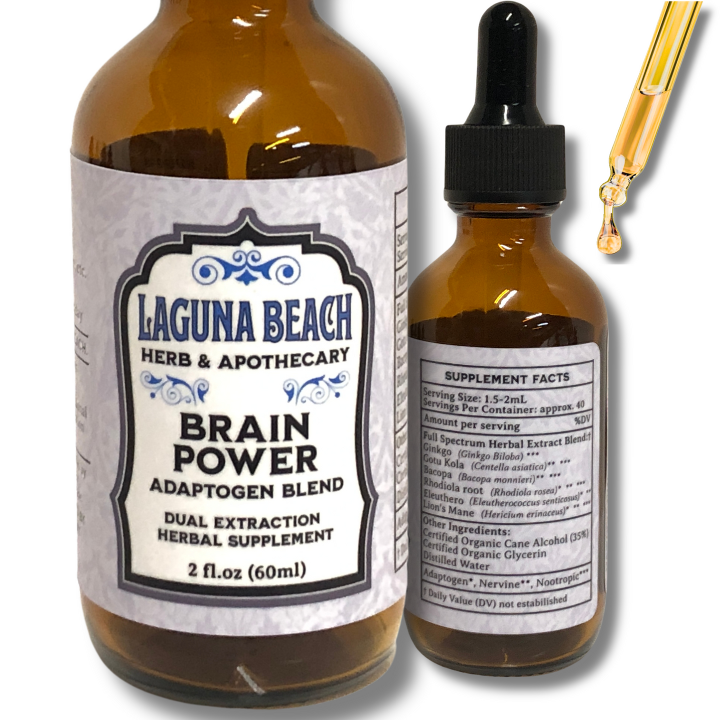 Brain Power Extract – Herbal Tonic for Focus, Memory & Clarity